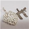 Image 2 : Silver Lot Of 2 Pendant (~Size 0) (~length 0 inches), Suggested Retail Value $100