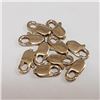Image 1 : 14K Gold Filled Pack Of 10 Lobster Clasp (~Size 0) (~length 0 inches) (~weight 2.05g), Suggested Ret