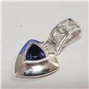 Image 3 : Silver Iolite Pendant (~Size 0) (~length 0 inches) (~weight 4.62g), Suggested Retail Value $160