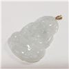 Image 3 : 14K Yellow Gold Jadeite Pendant (~Size 0) (~length 0 inches), Suggested Retail Value $400