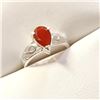 Image 3 : Silver Agate Ring (~Size 7)(Ring is resizable for $40), Suggested Retail Value $70