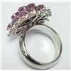Image 4 : Silver Ruby(8.8ct) Ring (~Size 7.25)(Ring is resizable for $40) (~weight 10.2g), Appraised Retail $9