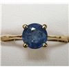 Image 2 : 10K Yellow Gold Sapphire(1.06ct) Ring (~Size 6.25)(Ring is resizable for $40) (~length 0 inches) (~w