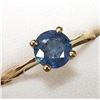 Image 3 : 10K Yellow Gold Sapphire(1.06ct) Ring (~Size 6.25)(Ring is resizable for $40) (~length 0 inches) (~w
