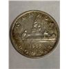 Image 1 : ESTATE ITEM- Canada Vintage 1957 Voyageur Silver Dollar
