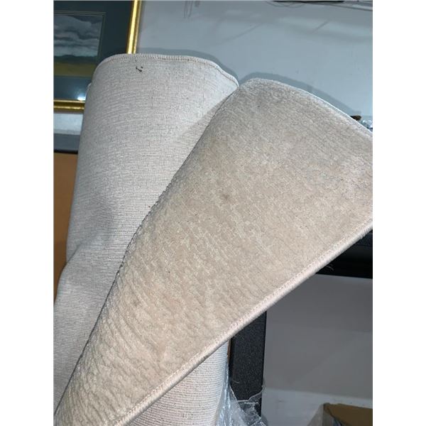 Calvin Klein Jackson Area Rug 6'6" x 9'2" Light Grey / Light Cream