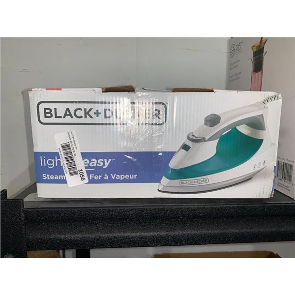 Black+Decker Light n' Easy Steam Iron