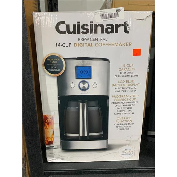 Cuisinart Brew Central 14 Cup Digital Coffeemaker