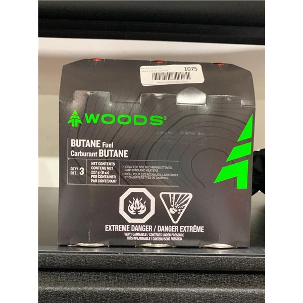 Woods Butane Fuel 3 Pack