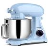 Image 1 : All-Metal COOKLEE Stand Mixer, 800W 8.5-Qt. Kitchen Mixer 10+1 Speeds with Dishwasher-Safe Dough Hoo
