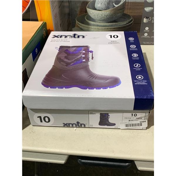 XMTN Kids Size 10 Winter Boots