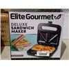 Image 1 : Elite Gourmet Deluxe Sandwich maker