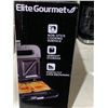 Image 2 : Elite Gourmet Deluxe Sandwich maker