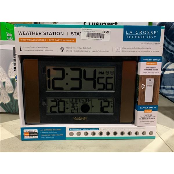 La Crosse Weather Station w/ Wireless Sensor