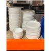 Image 1 : Lot of Assorted White Dinnerware