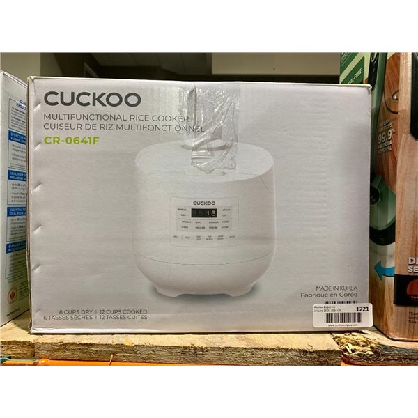 Cuckoo Multifunction Digital Rice Sooker / Steamer