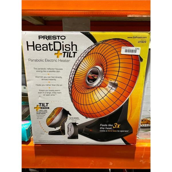 Presto Heat Dish with Tilt