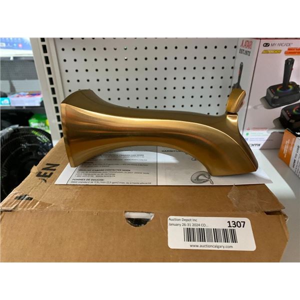Moen Brass Colored Single Post Shower Set