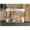 Image 2 : Promenade Collection Floral Print Small Area Rug  30x45"