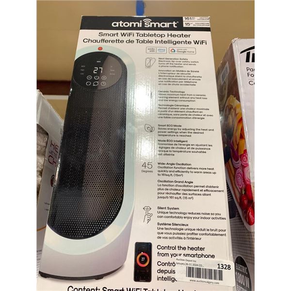Atomi Smart Wifi Tabletop Heater