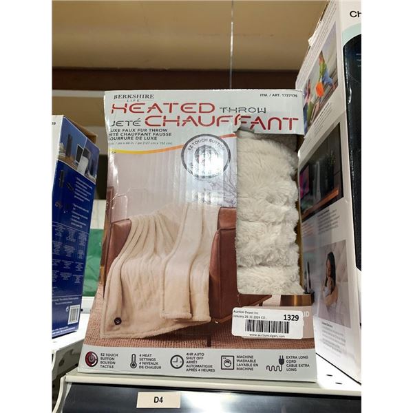 Berkshire Heated Throw