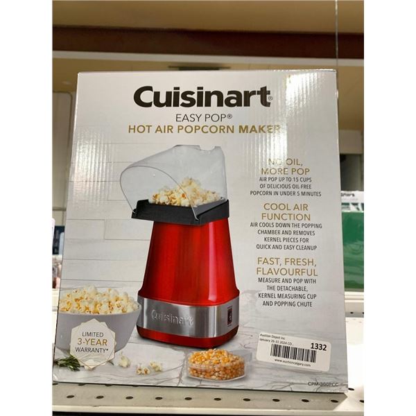 Cuisinart Easy Pop Hot Air Popcorn Maker