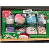 Image 1 : Original Squishmallows 8 pc Ornament Set