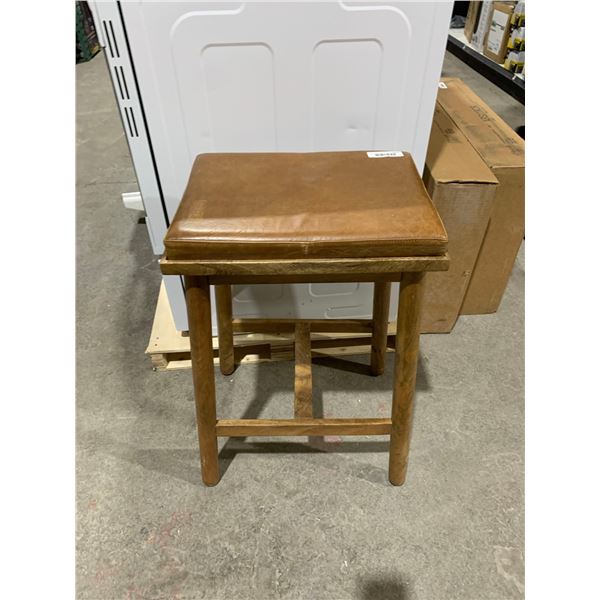 Leather Counter Height Bar Stool