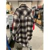 Image 3 : Two by Vince Camuto Ladies Size Large  Plaid Shirt Jacket
