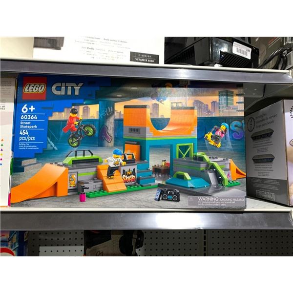 Lego City 454pc Street Skate Park Set