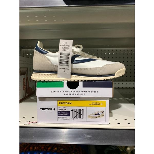 Tretorn Womens Navy size 6 sneakers