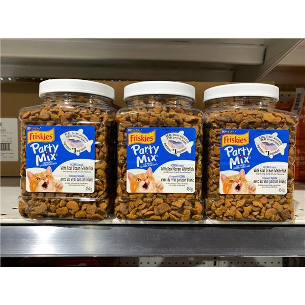 Friskies Party Mix Cat Treats 3 x 454g