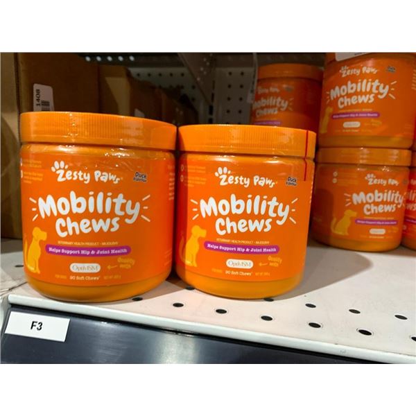 Zesty paws mobility chews 2 x 90 chews