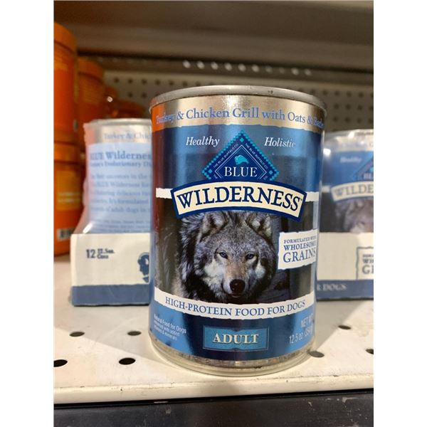 Blue wilderness adult dog food 12 x 354g