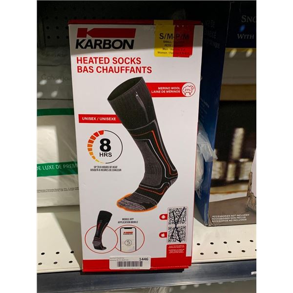 Karbon Heated Socks Small/ Medium