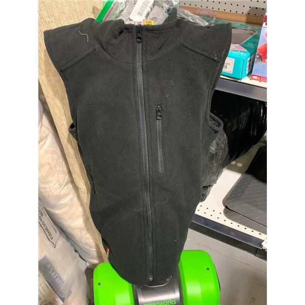 Karbon Ladies Medium Fleece Heated Vest with battery