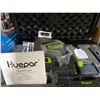 Image 3 : Huepar 360 Deg self leveling cross line laser level kit in case