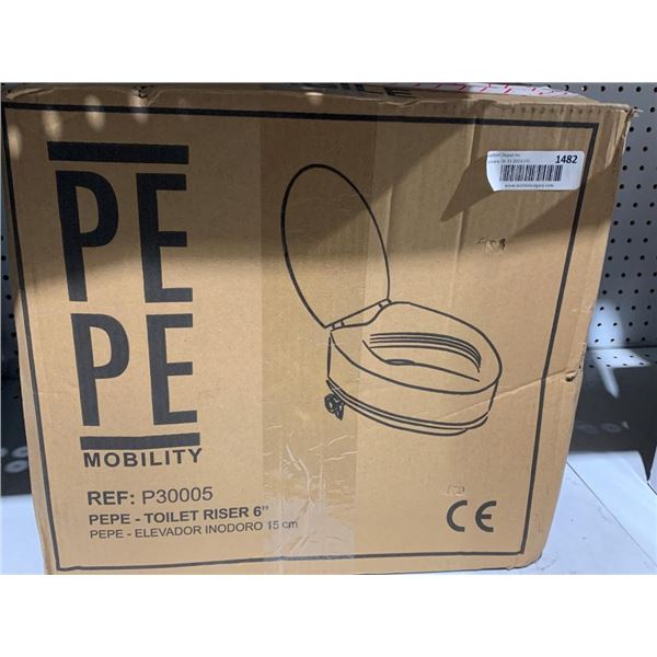 6" PEPE Mobility Toilet Riser