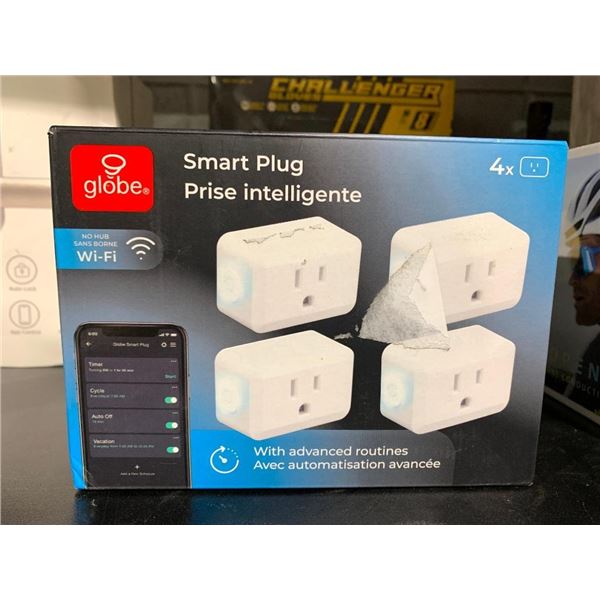 Globe smart plug pack of 4