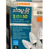 Image 2 : Sylvania stay-lit LED lights, 2 sets of 50 lights