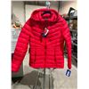 Image 1 : Paradox red womens puffy jacket, size large