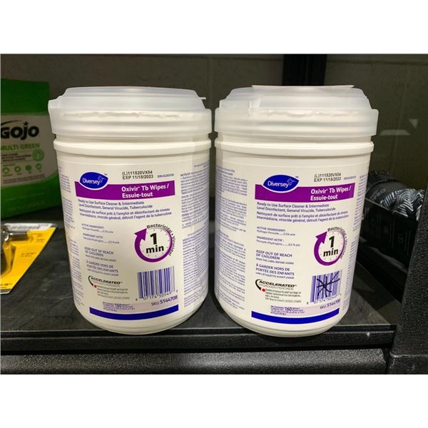 Diversey disinfectant wipes 2x160 wipes