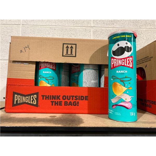 Pringles ranch 14x156g