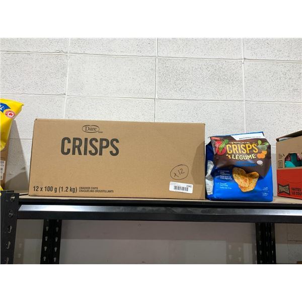 Dare Veggie crisps zesty ranch 12x100g