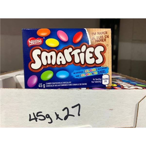 Nestle Smarties 27 x 45g Chocolate