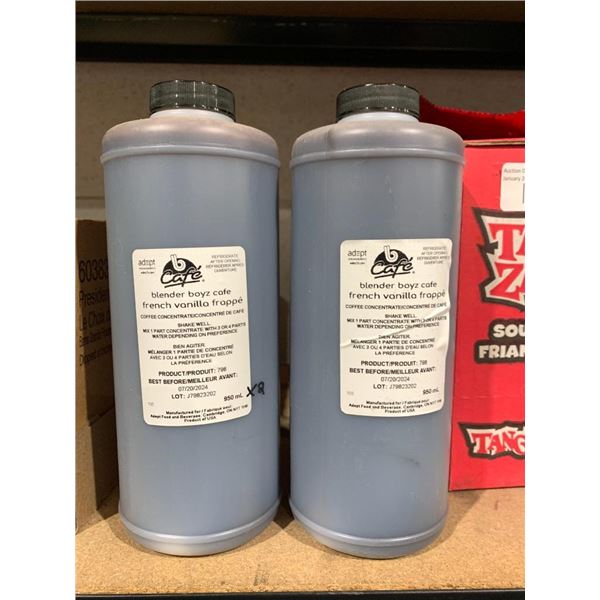 Blender Boyz Cafe French vanilla Frappe Coffee Concentrate 2x950ml