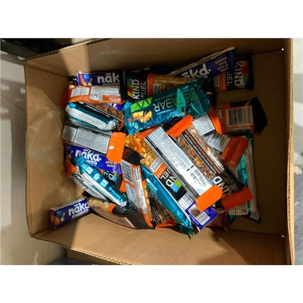 Lot of 45 Assorted Granola Bars