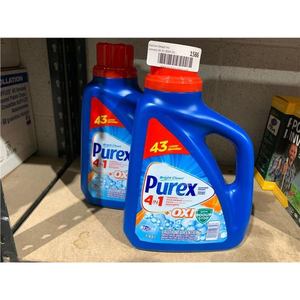 Purex 4in1 Oxi Laundry Detergent 2x1.92L