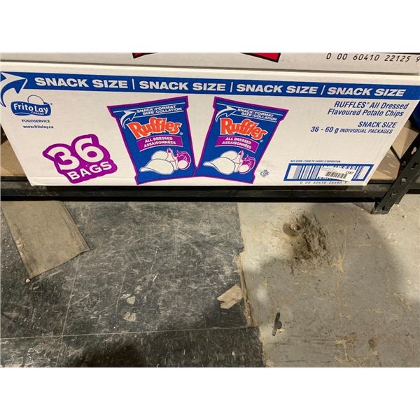 Ruffles All Dressed Potato Chips 36x60g