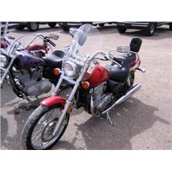*1998 Kawasaki Vulcan Motorcycle, Black/Red, Vn# Jkaenvc10Wa150566